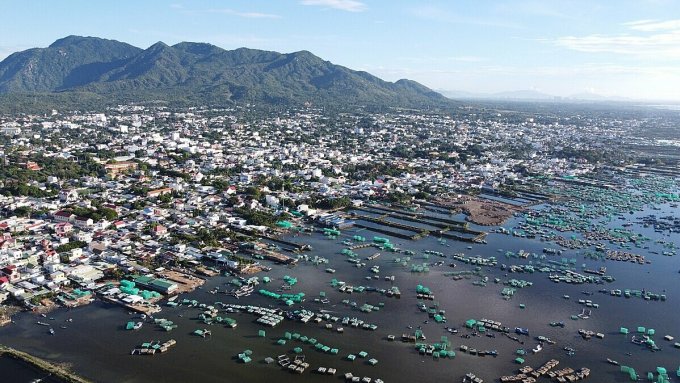 Khu vực thực hiện dự án Khu đô thị ven vịnh Cam Ranh. Ảnh: Kỳ Bùi